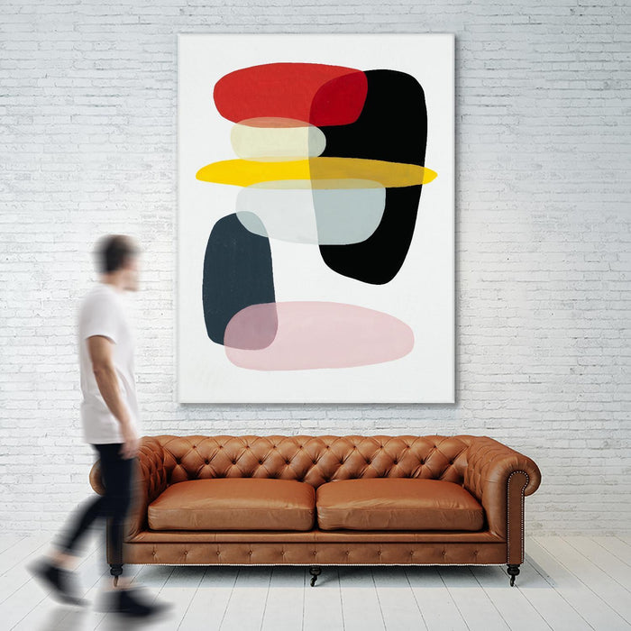 \"Joy And Pop I\" Giant Art 72x54 Wall Art