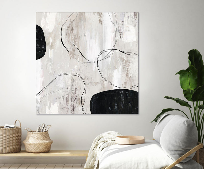 \"Falling Stones\" Giant Art 54x54 Wall Art