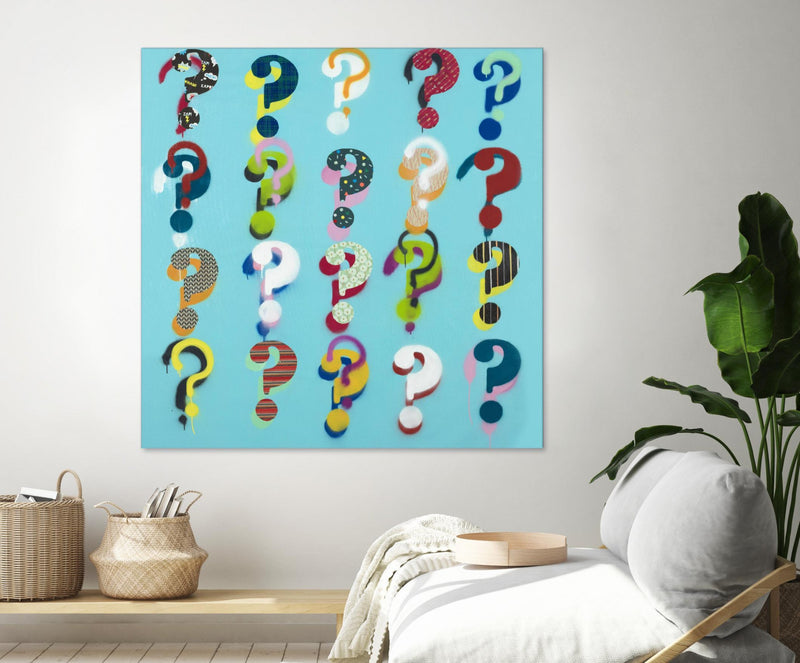 \"Pop The Question\" Giant Art 72x72 Wall Art