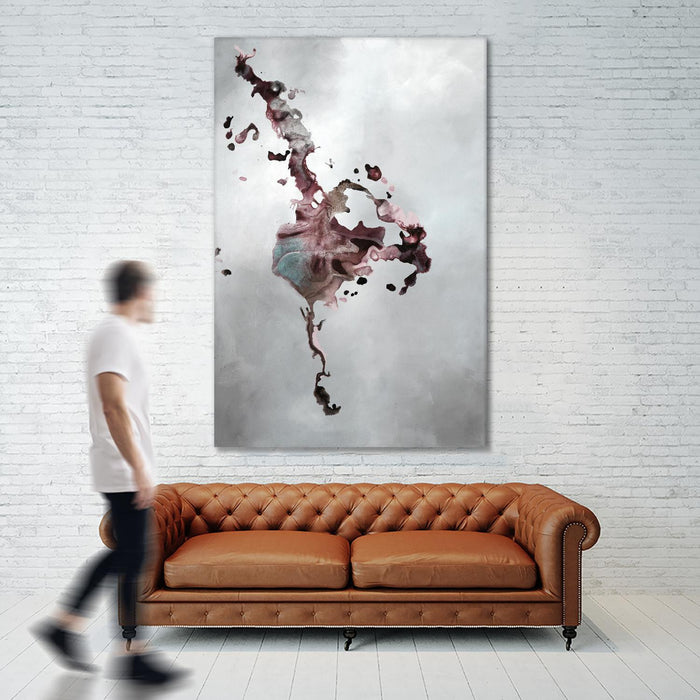 \"Welcomed Disturbance Ii\" Giant Art 72x48 Wall Art