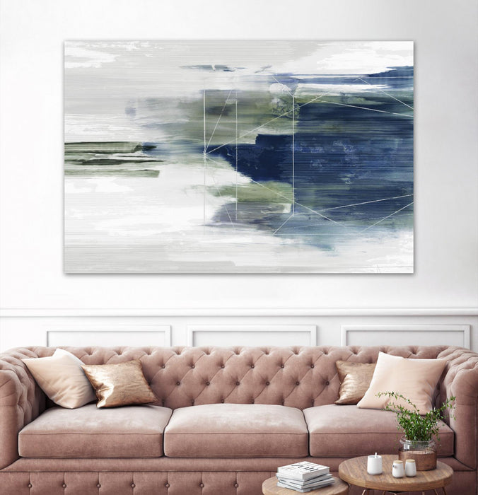 \"Fading Forms\" Giant Art 84x54 Wall Art