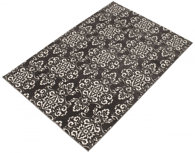Caledonia Grey 3'11\" x 5'7\" Area Rug