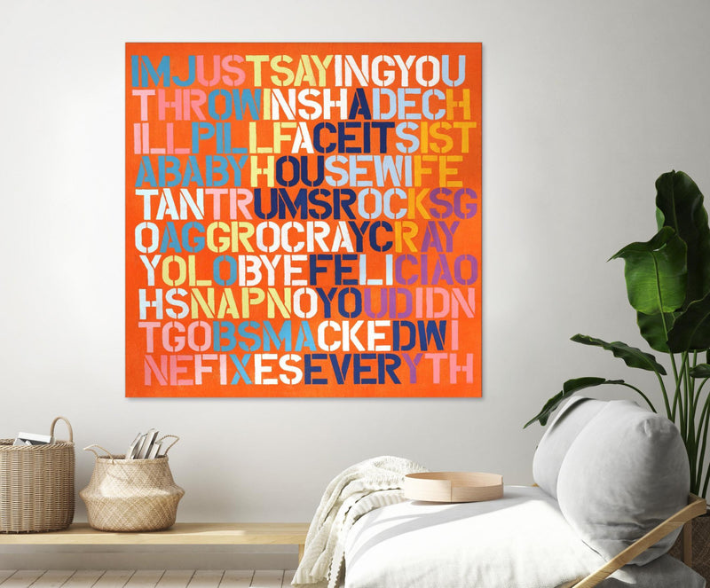 \"Cray Cray\" Giant Art 54x54 Wall Art