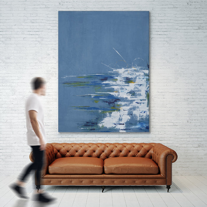 \"Tip Toe Surf\" Giant Art 72x54 Wall Art