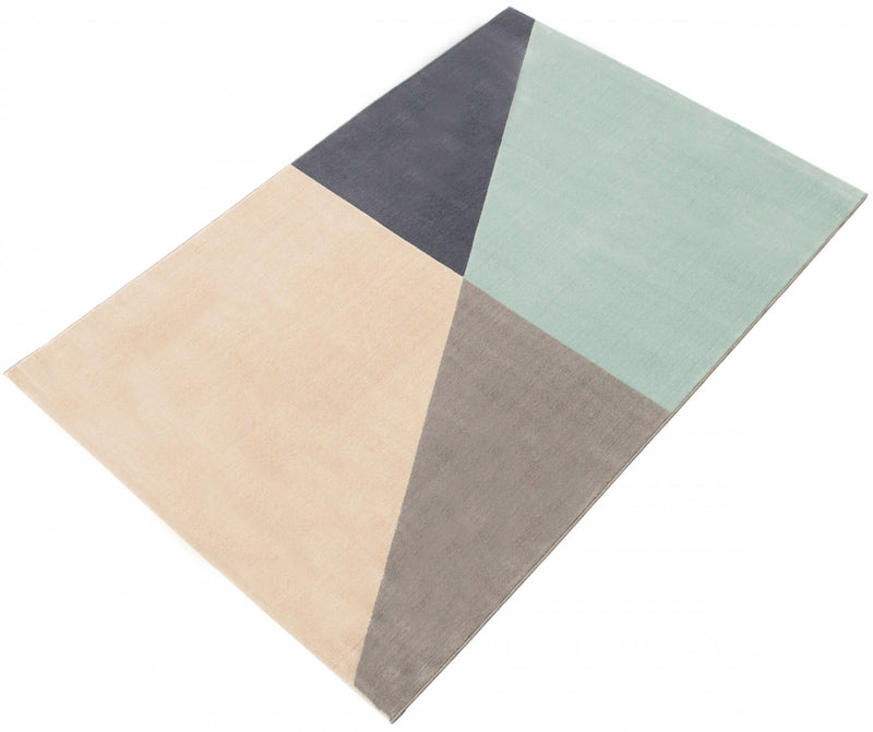 Moledina Ivory 3'11\" x 5'7\" Area Rug