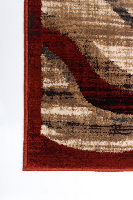 Allonah Red Area Rug - 7'10\" X 10'2\" 