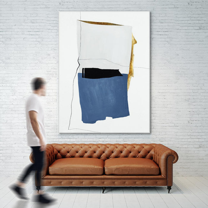 \"Setting Early I\" Giant Art 72x54 Wall Art