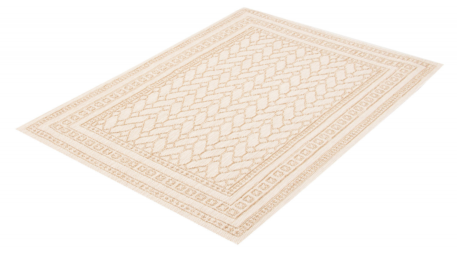 Thandazile Taupe Area Rug - 5'0