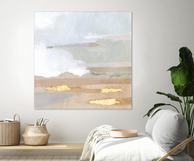 \"Abstract Coastland I\" Giant Art 54x54 Wall Art