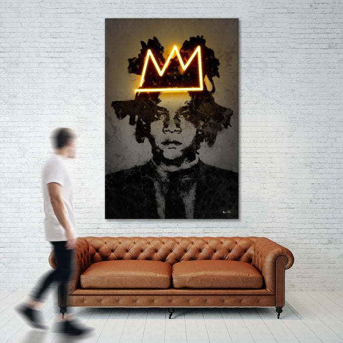 \"Basquiat\" Giant Art 84x54 Wall Art