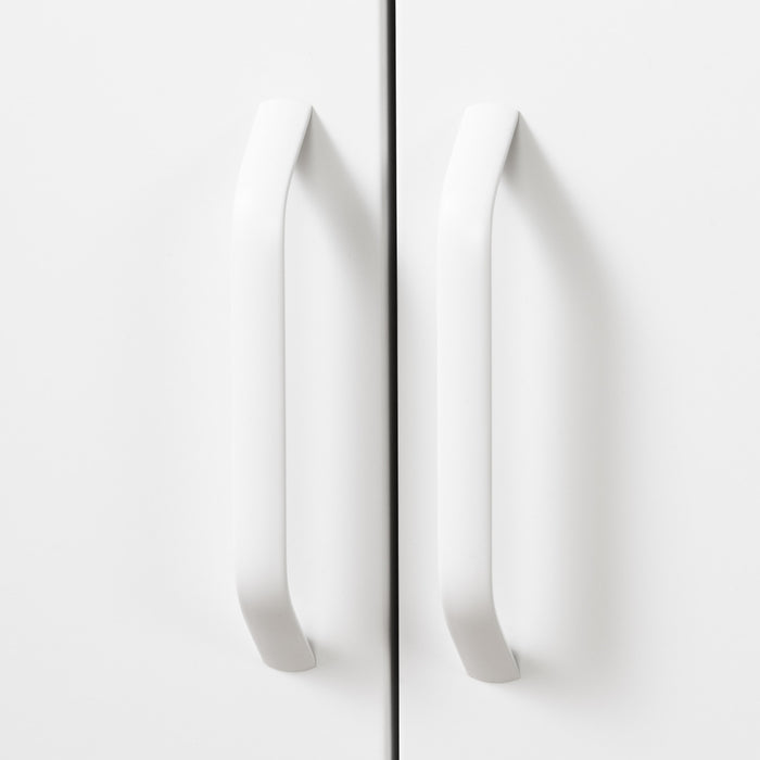 Crea Metal 2-Door Accent Cabinet - Pure White