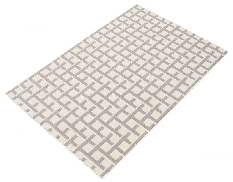 Brangane Light Grey 4'7\" x 6'7\" Area Rug