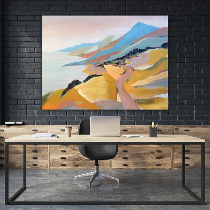 \"Monterey To The Sea\" Giant Art 72x54 Wall Art
