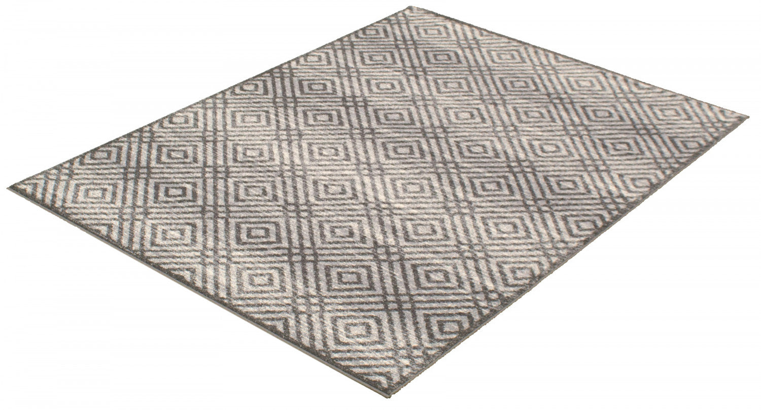 Electra Anthracite Area Rug - 5'3
