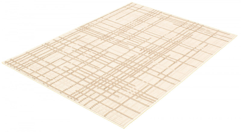 Sadie Burburry Champagne-Taupe Area Rug - 7'10\" x 10'2\"