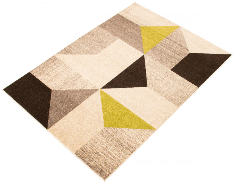 Hadley Grey / Green 3'11\" x 5'7\" Area Rug
