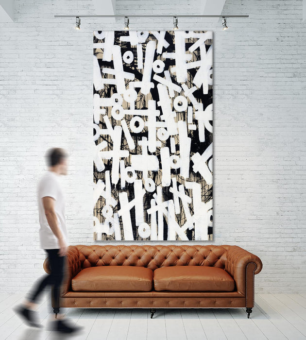 \"Strapped Ii\" Giant Art 84x48 Wall Art