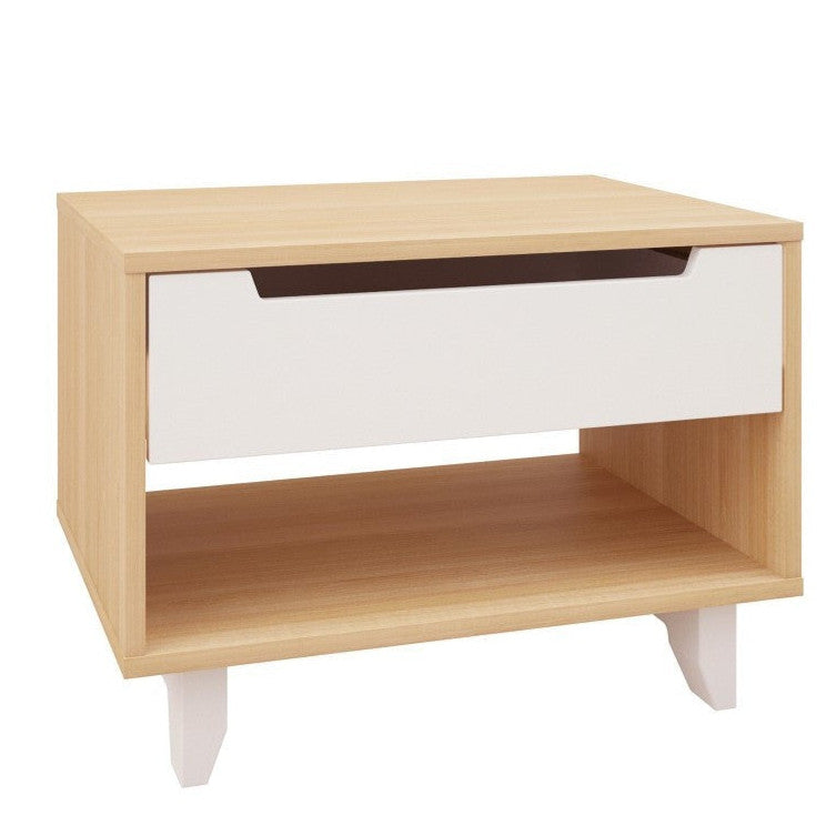 Nordika Nightstand Natural Maple The Brick