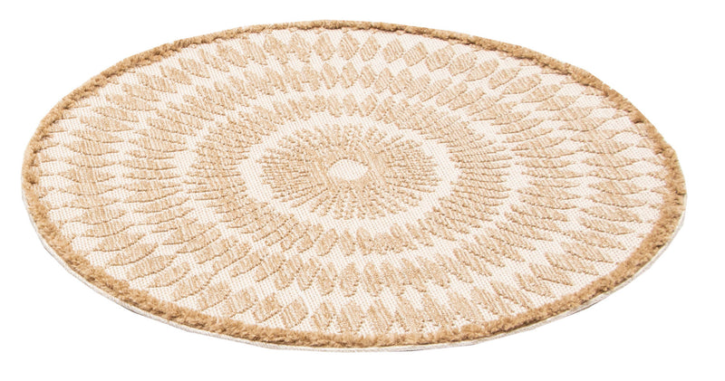 Blaine Taupe Area Rug - 6'3\" x 6'3\"