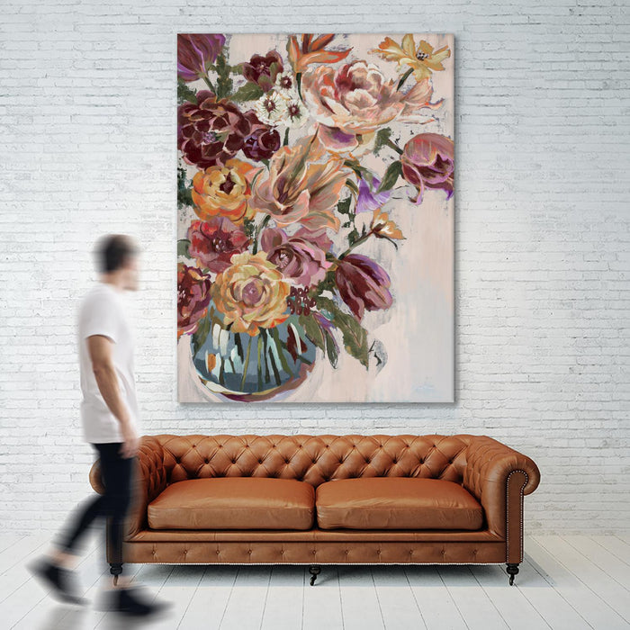 \"Spring Bouquet V34\" Giant Art 72x54 Wall Art