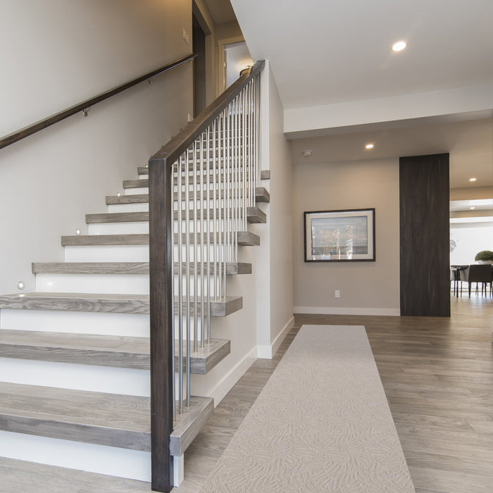 Bellezza Light Grey 2'2\" x 14'0\" Area Rug