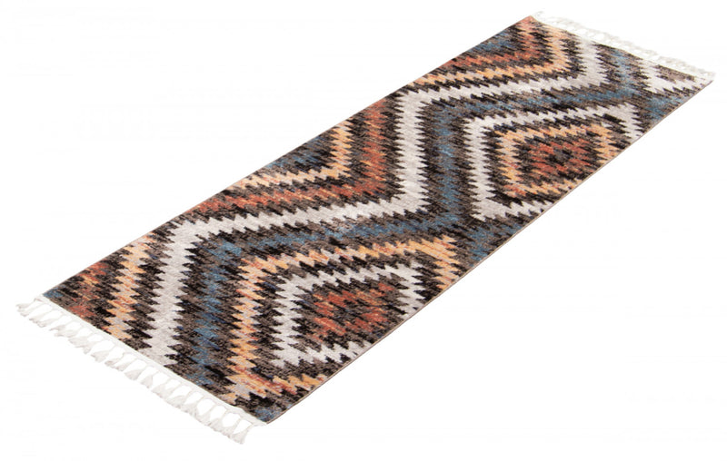 Vera Sun Multi-Colour Area Rug - 2'7\" x 8'4\"