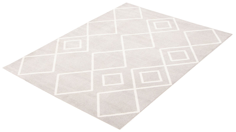 Kenza Grey Machine Washable Area Rug - 5'0\" x 7'0\"