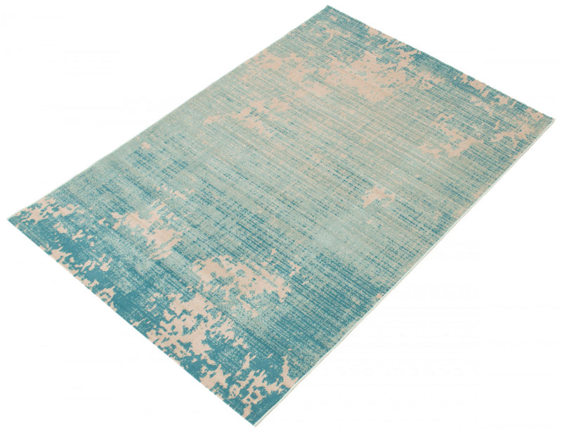 Janaki Teal 5'3\" x 7'7\" Area Rug