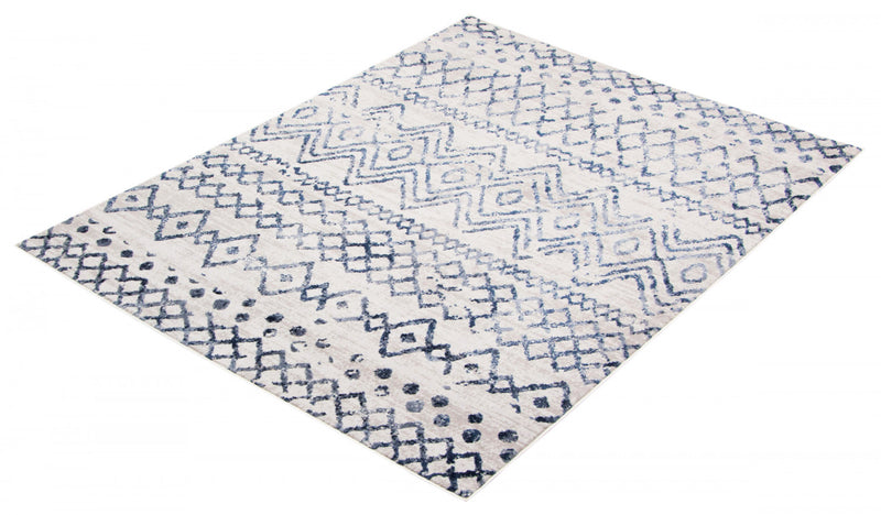 Dita Navy Area Rug - 3'11\" X 5'7\" 