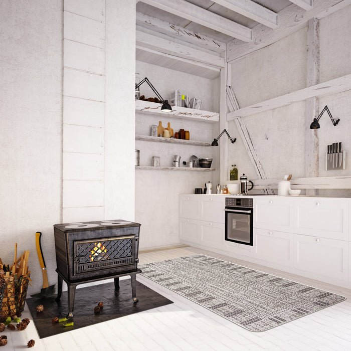 Joni Grey Area Rug - 4'4\" X 6'5\" 