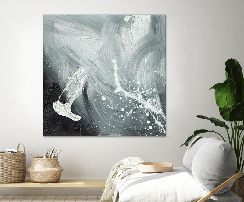 \"Petrify Viii\" Giant Art 72x72 Wall Art