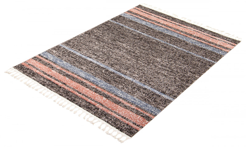 Vera Earth Taupe/IvoryArea Rug - 7'10\" x 10'5\"