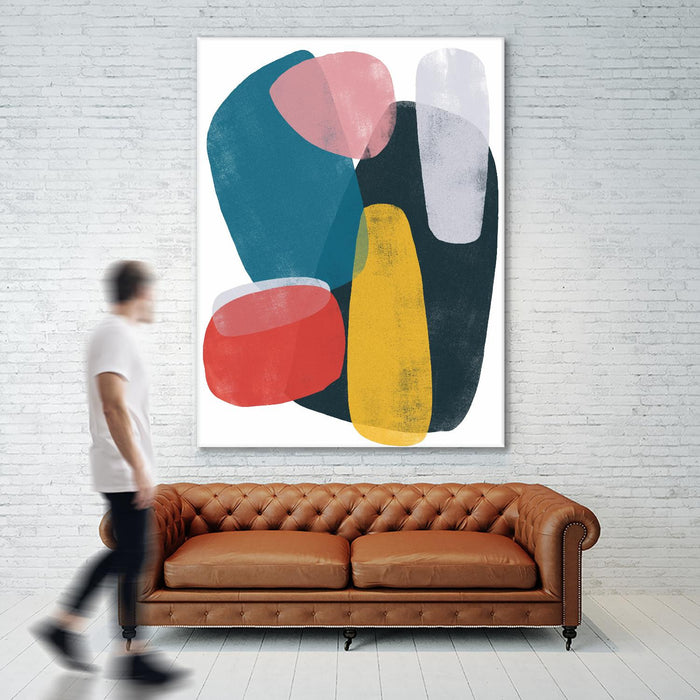 \"Orbital Fixture Ii\" Giant Art 72x54 Wall Art