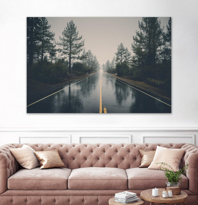 \"Rainy Day\" Giant Art 84x54 Wall Art