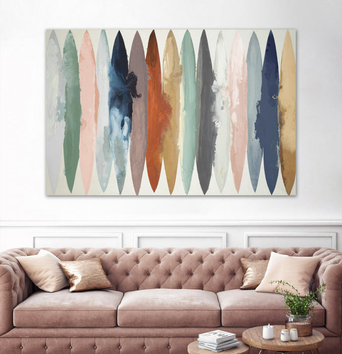 \"Even Flow V7\" Giant Art 84x54 Wall Art