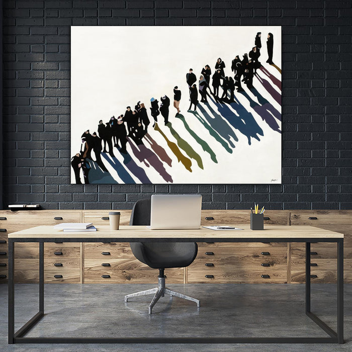 \"Life In Prism\" Giant Art 72x54 Wall Art