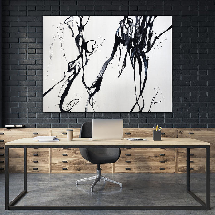 \"Staged Sophistication\" Giant Art 72x54 Wall Art