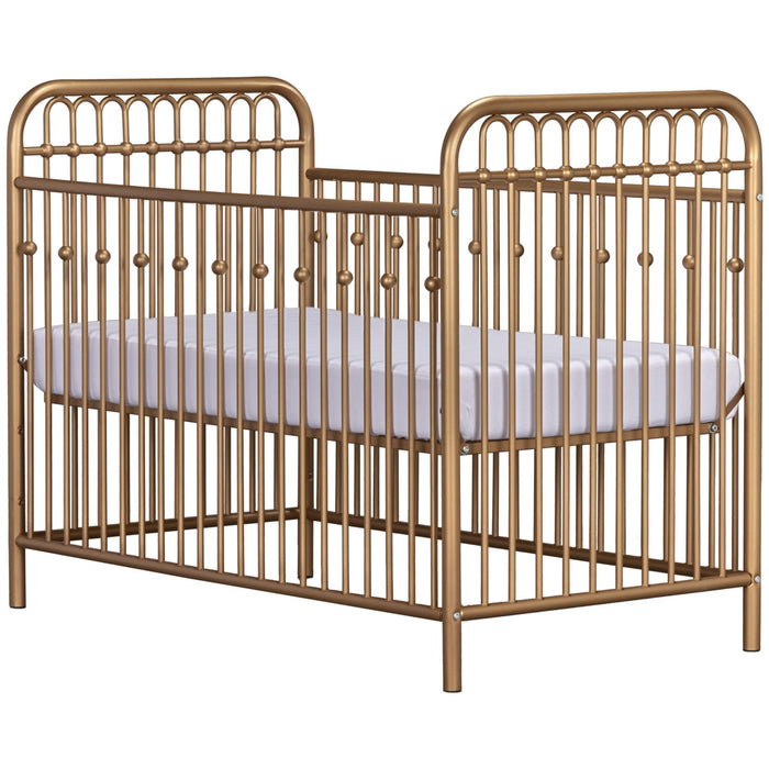Little Seeds Monarch Hill Ivy Metal Baby Crib - Gold