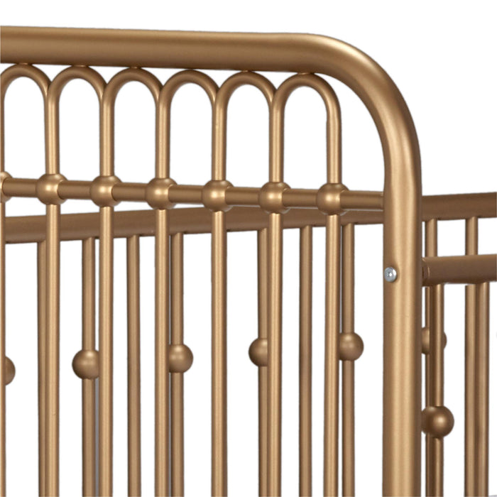 Little Seeds Monarch Hill Ivy Metal Baby Crib - Gold