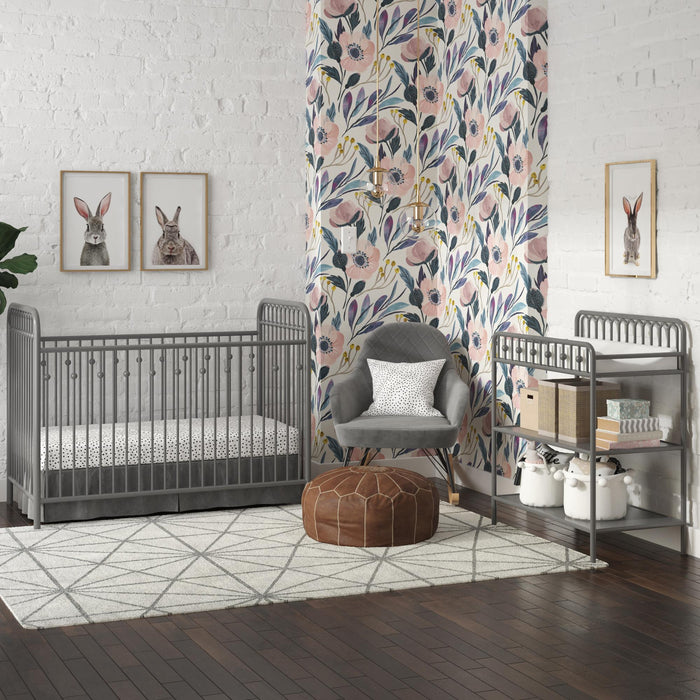 Little Seeds Monarch Hill Ivy Baby Crib - Grey