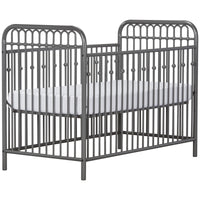 Little Seeds Monarch Hill Ivy Baby Crib - Grey 