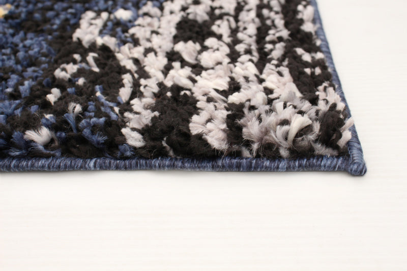Makondo Classic Navy Blue Area Rug - 6'7\" x 9'6\"