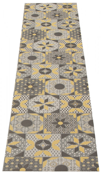 Bellezza Grey 2'2\" x 26'0\" Area Rug