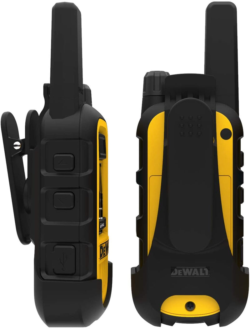 DeWALT DXFRS800 Heavy Duty Walkie Talkies The Brick