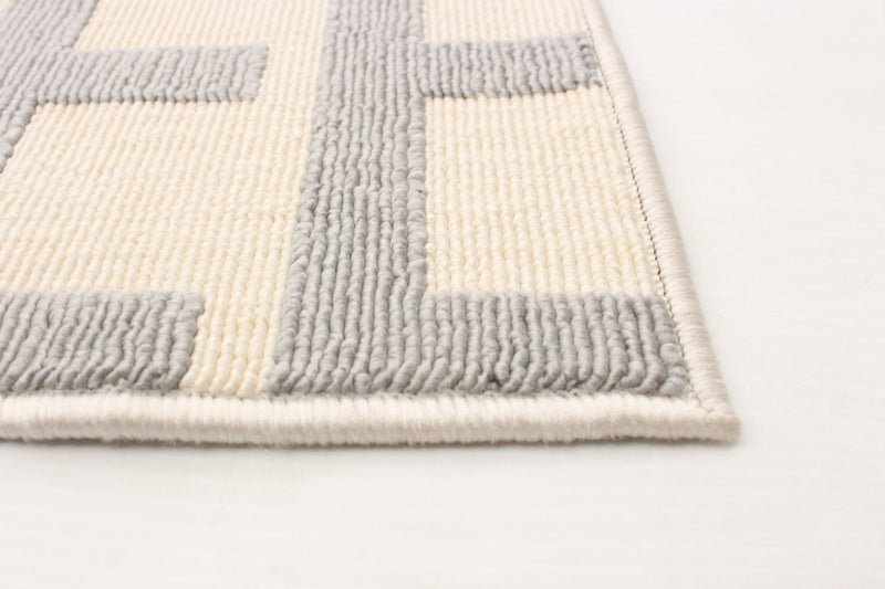 Brangane Light Grey 6'7\" x 9'6\" Area Rug