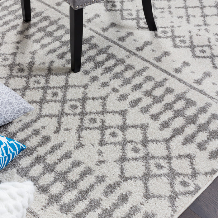 Lav Grey Mor 5x8 Area Rug