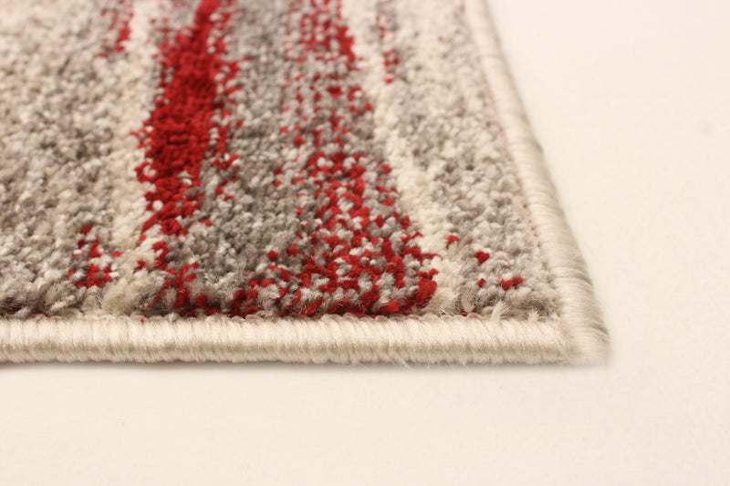 Arusha Ivory / Red 3'11\" x 5'7\" Area Rug