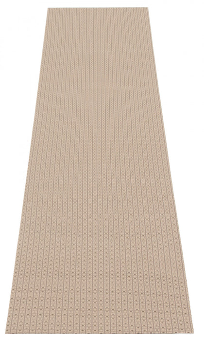 Bellezza Taupe Area Rug - 2'2\" x 12'0\"