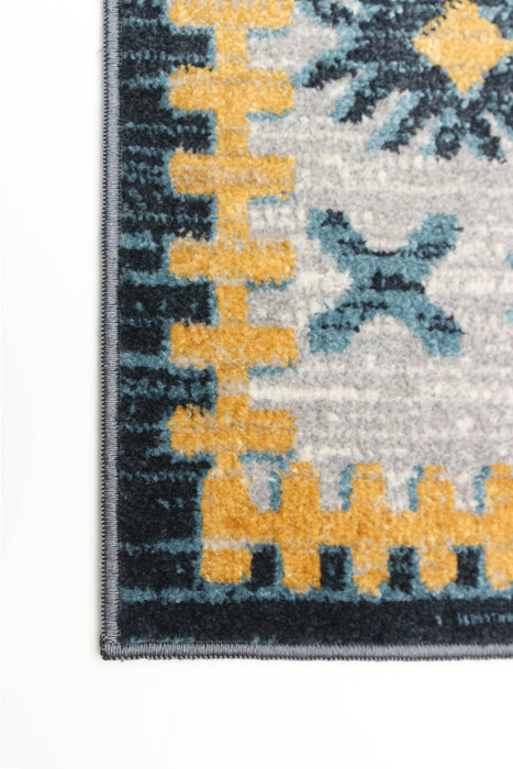 Gypsy Grey Machine Washable Area Rug - 5'0\" x 7'0\"