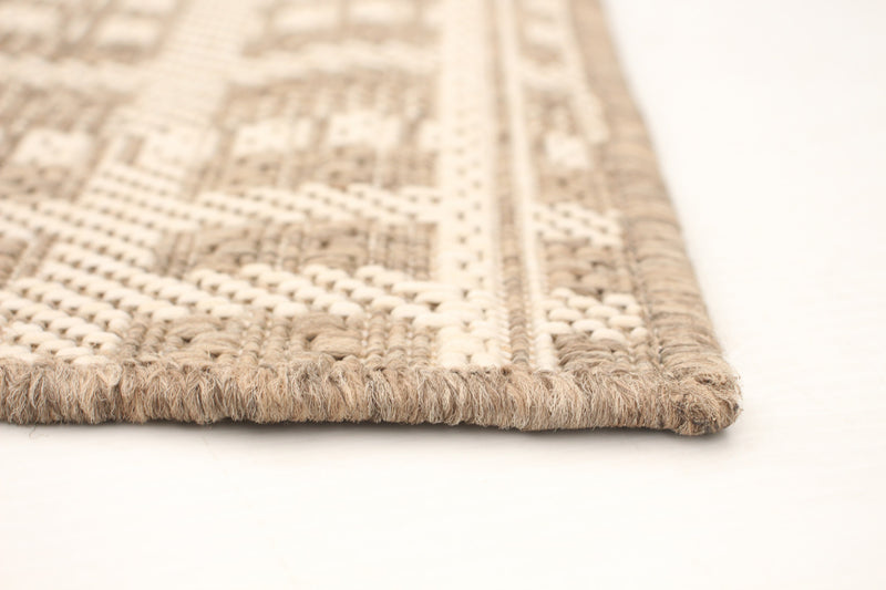 Sadie Burburry Taupe-Champagne Area Rug - 5'3\" x 7'7\"